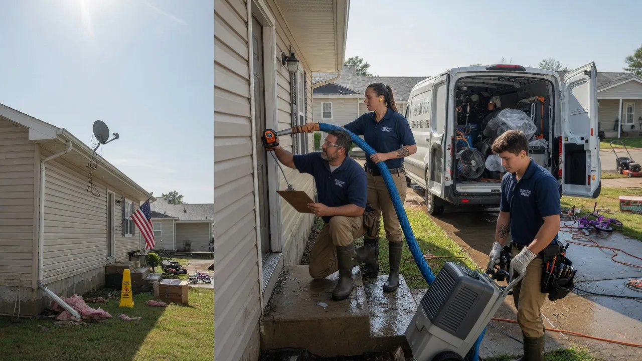 Ceiling Water Damage Restoration in Lamont, IA near me